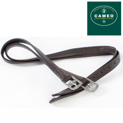 Cameo EcoRider Anti-Stretch Stirrup Leathers