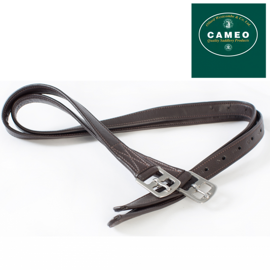 Cameo EcoRider Anti-Stretch Stirrup Leathers
