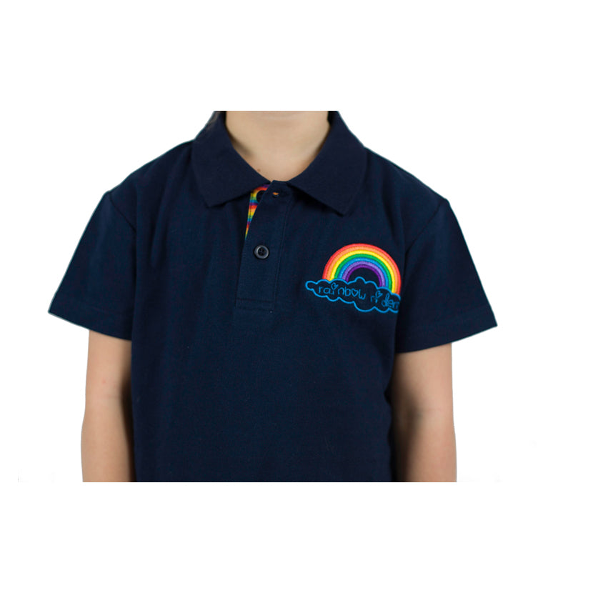 CAMEO Equine Rainbow Polo T - Shirt