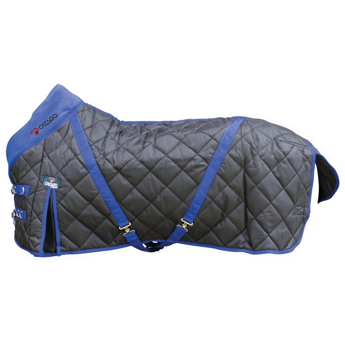 Catago Stable Rug 300g Black w. Blue