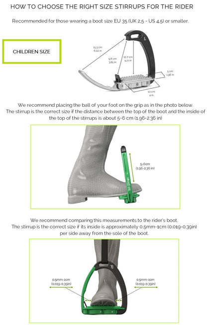 Tech Stirrups Venice Children