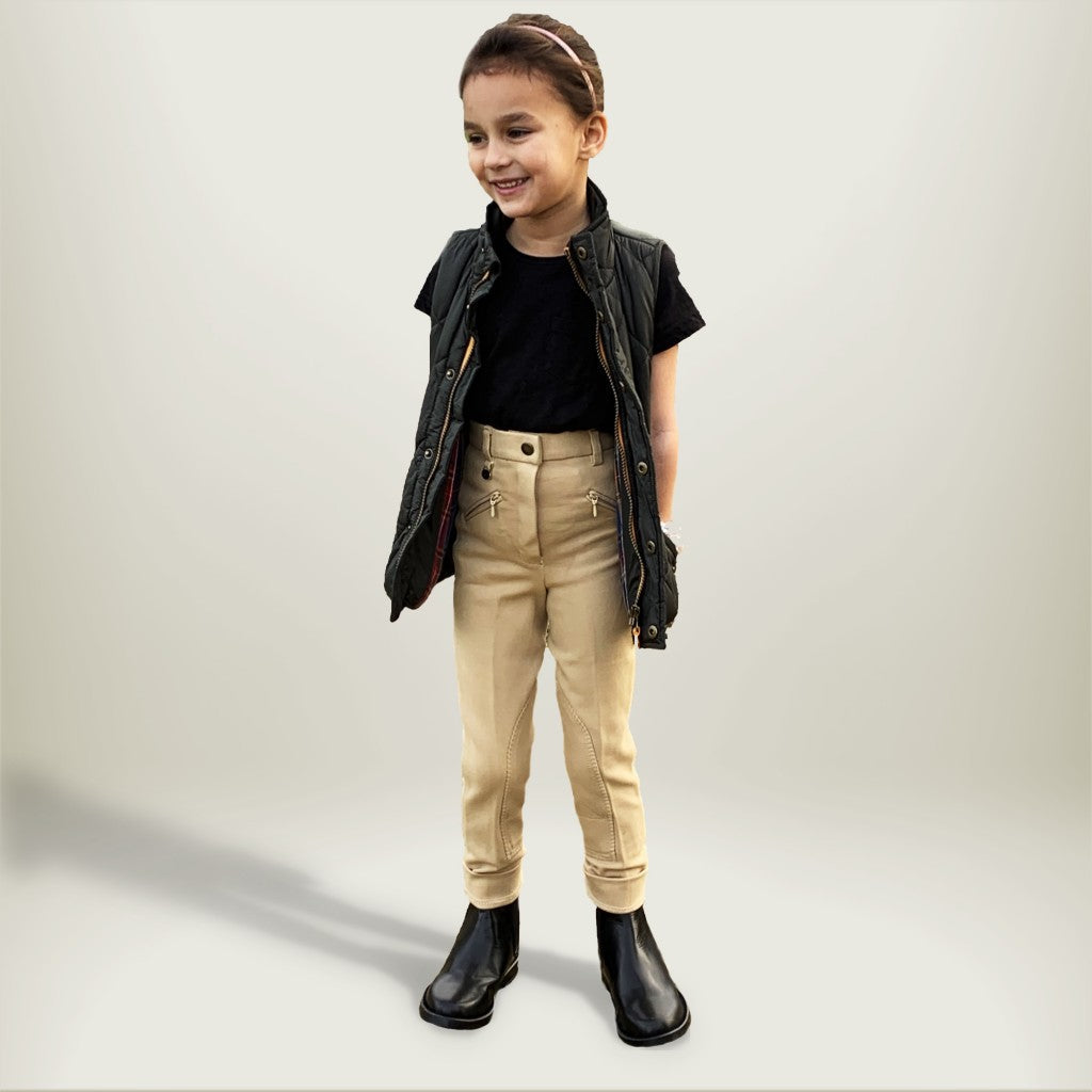 Children's Beige Jodhpurs