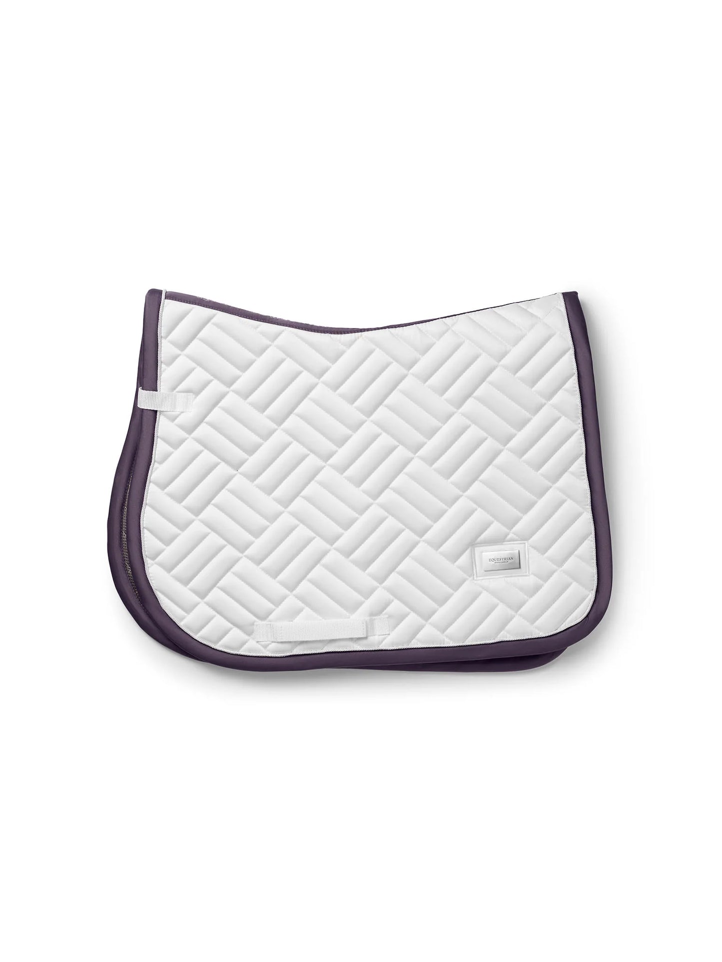 Equestrian Stockholm Jump Saddle Pad Modern White
