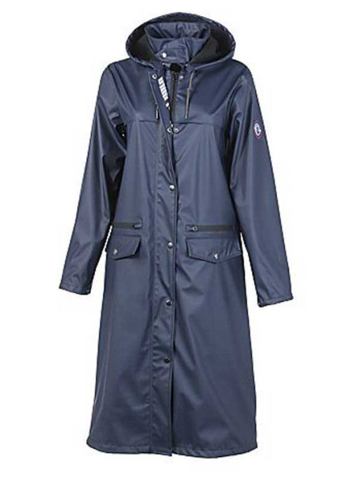 Emilie Cyrus long waterproof coat