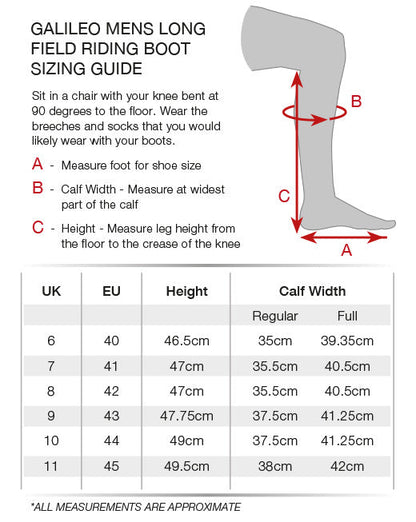 Galileo Men's Sleek Riding Boot