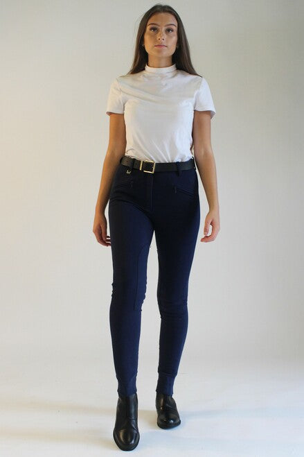 Gallop Equestrian Ladies Classic Plain Jodhpurs