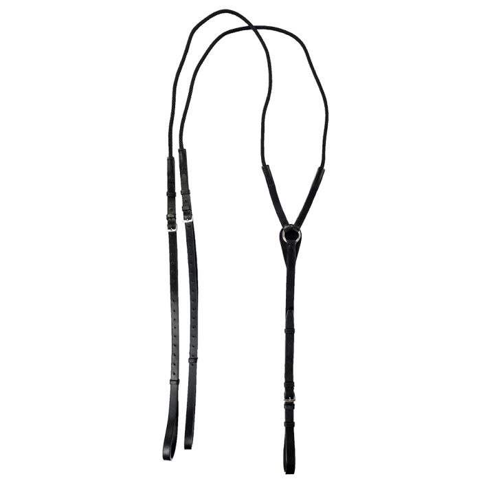 HKM Triangle Draw Reins - Cord