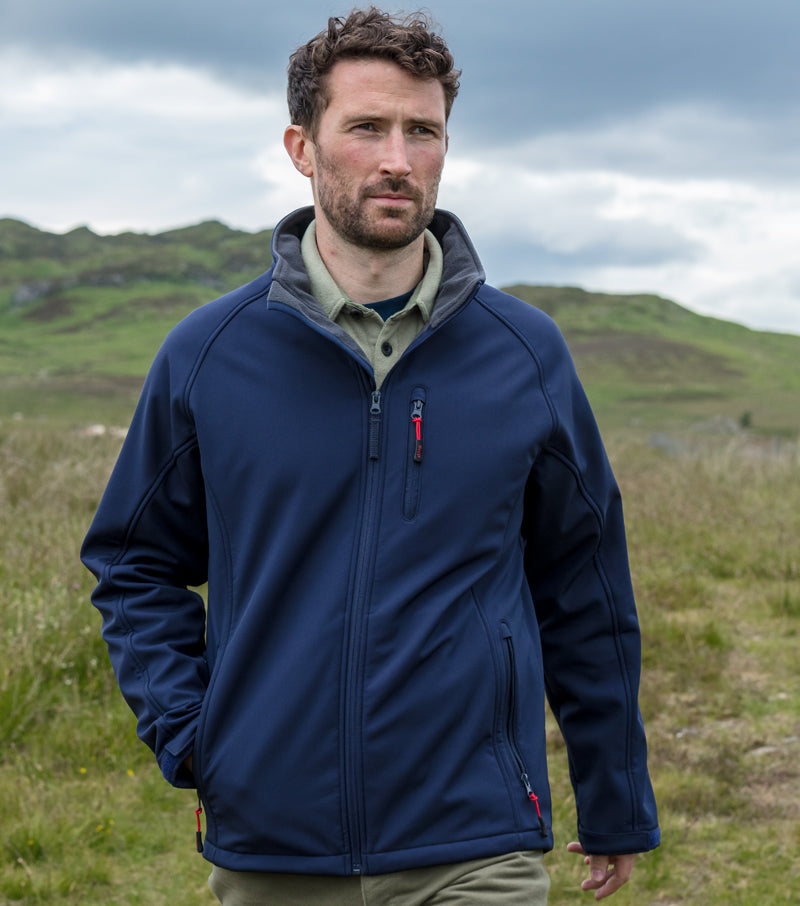 Hoggs of Fife Magma Waterproof Softshell Jacket Navy M