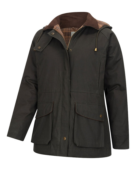 Kelso Waterproof Ladies Wax Jacket