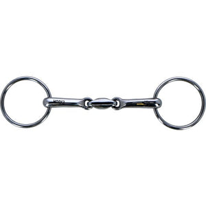 Horka Double Jointed Loose Ring Snaffle