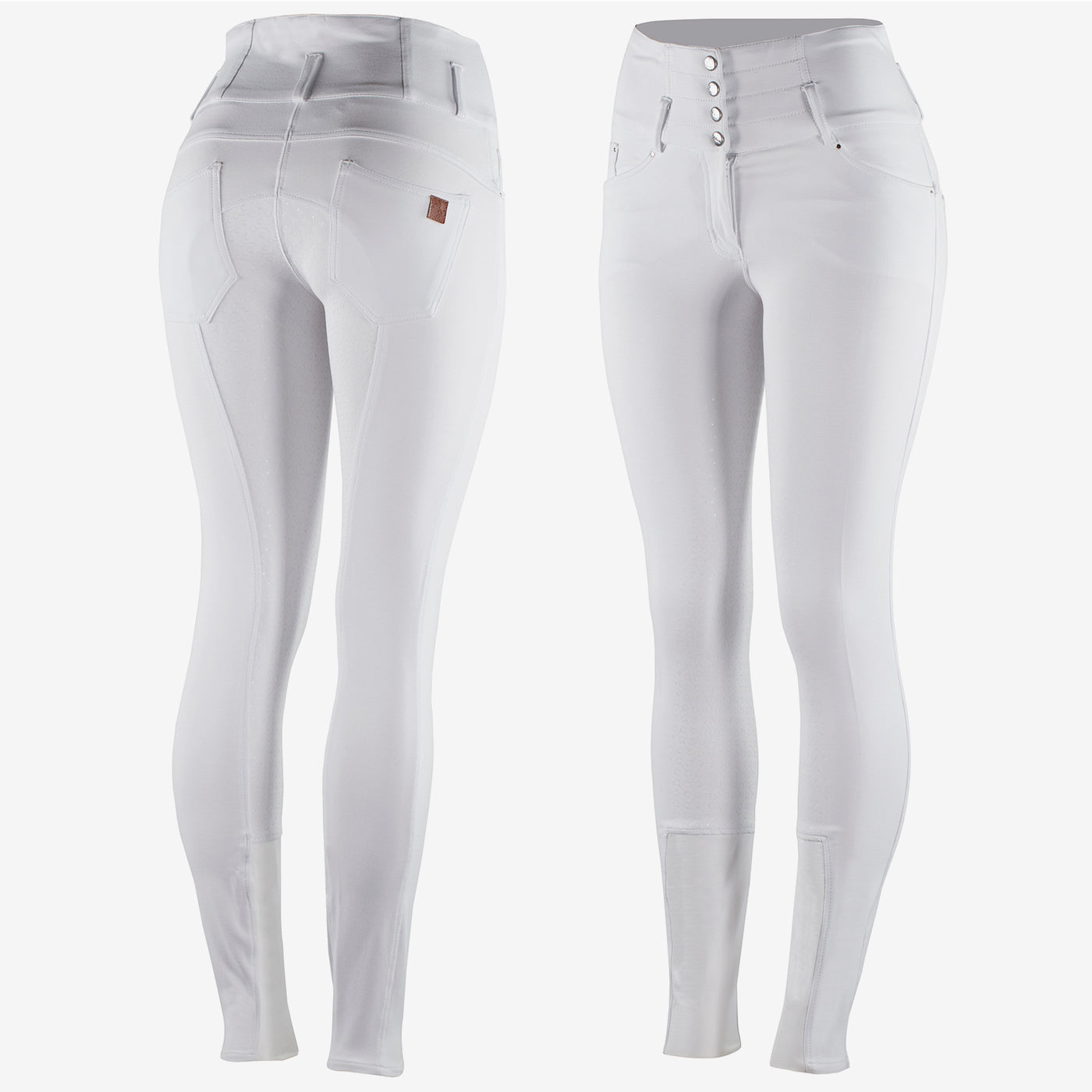 Horze Tara Women's High-Waist Silicone Full Seat Breeches