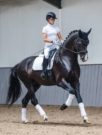 LeMieux Cotton Dressage Square - White