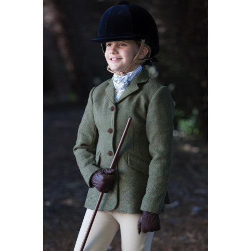 Junior Claydon Tweed Riding Jacket