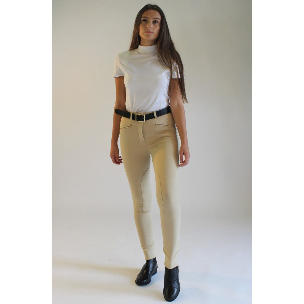 Ladies Classic Beige Jodhpurs