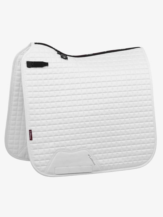 LeMieux Suede Dressage Square - White