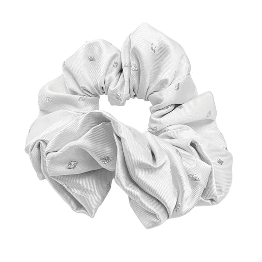 Metallic Diamond Hair Scrunchie