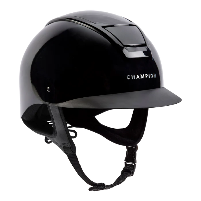 Champion Insight Peaked Helmet - Metallic Black