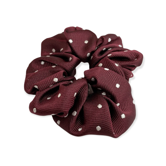 Polka Dot Hair Scrunchies