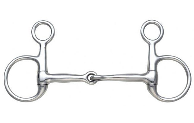 Sheldon Hanging Cheek Snaffle - Stainless Steel