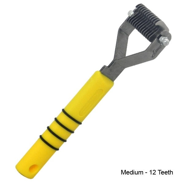 Smart Grooming Smart Tails Yellow Handle  Comb