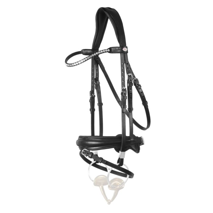 Stubben Snaffle Bridle Switch Magic Tack with Slide&Lock