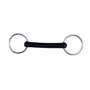 Solid Rubber Mouth Loose Ring Mullen Bit