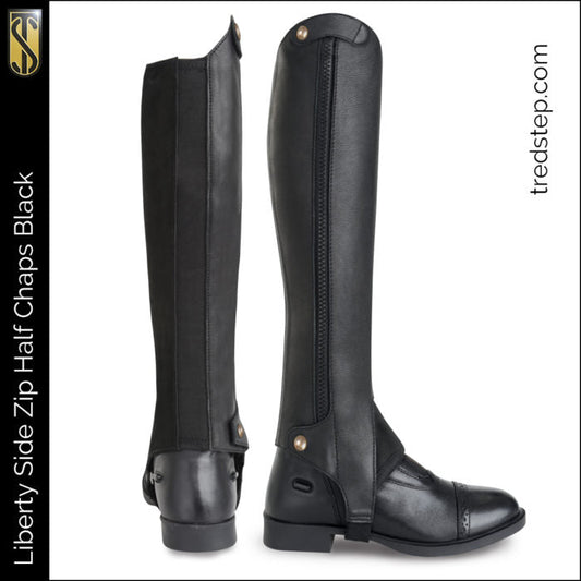 Tredstep Liberty Side Zip Half Chaps