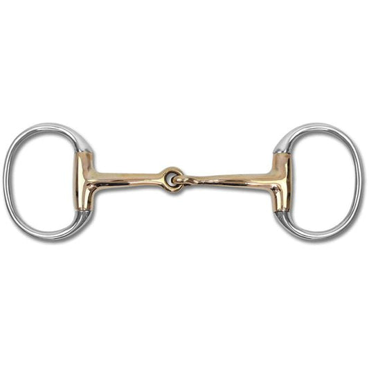 Waldhausen Eggbut Snaffle Single Jointed Copper