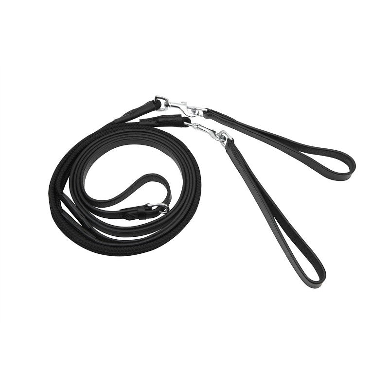 WALKING REIN LEATHER 2 GIRTH LOOPS