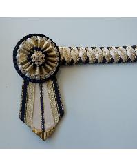 Windsor Browband Navy Gold